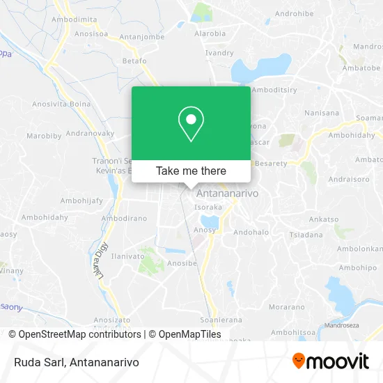 Ruda Sarl map