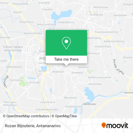Rozan Bijouterie map