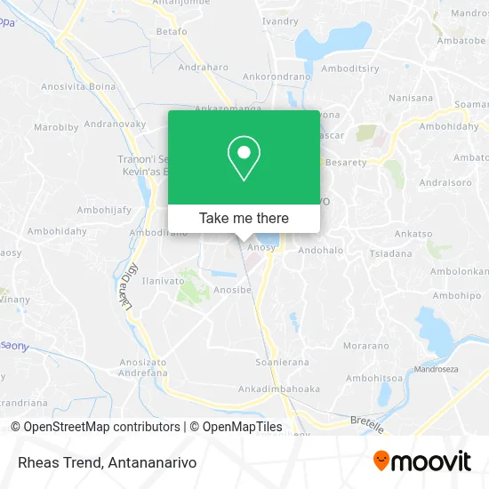 Rheas Trend map