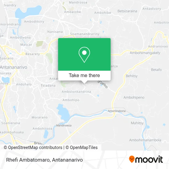 Rhefi Ambatomaro map