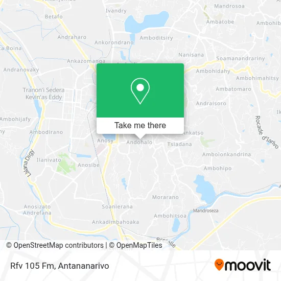 Rfv 105 Fm map