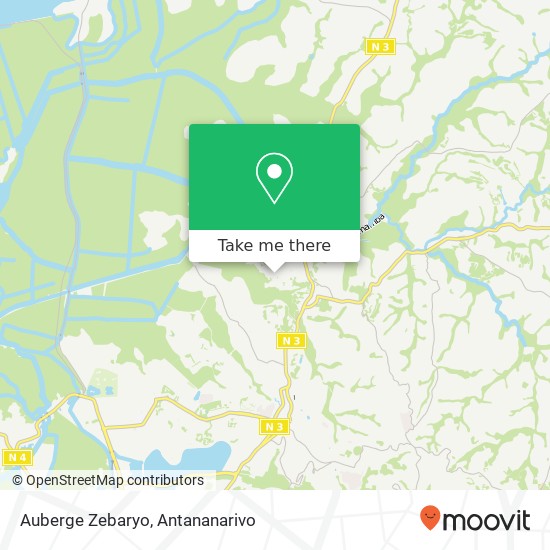 Auberge Zebaryo map