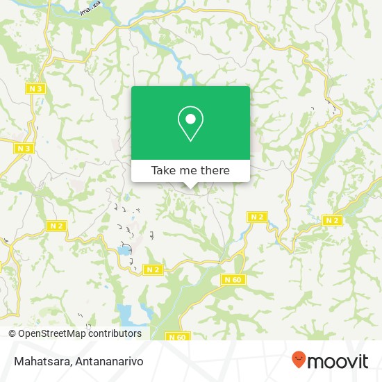 Mahatsara map