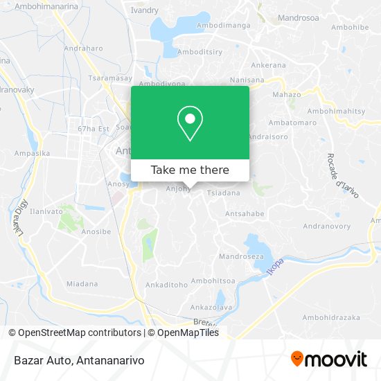 Bazar Auto map