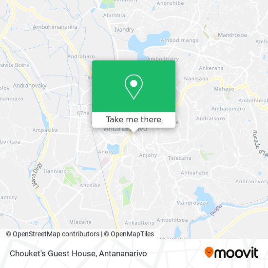 Chouket's Guest House map