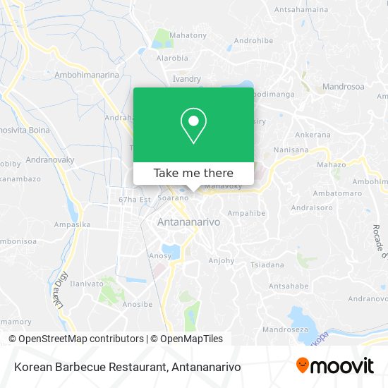 Korean Barbecue Restaurant map