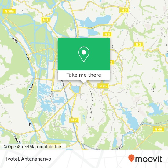 Ivotel map