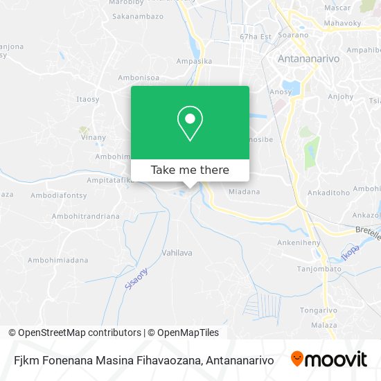 Fjkm Fonenana Masina Fihavaozana map