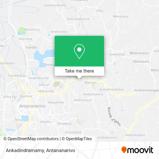 Ankadindramamy map