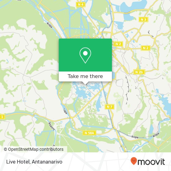 Live Hotel map