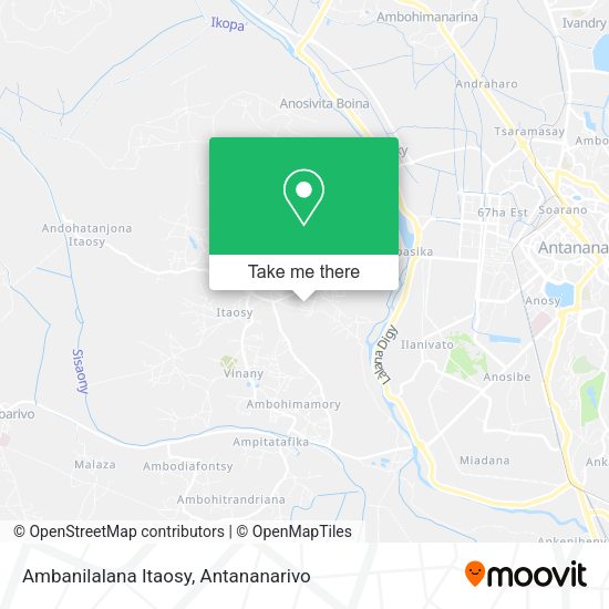Ambanilalana Itaosy map