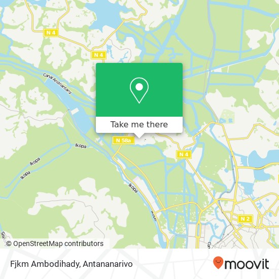 Fjkm Ambodihady map