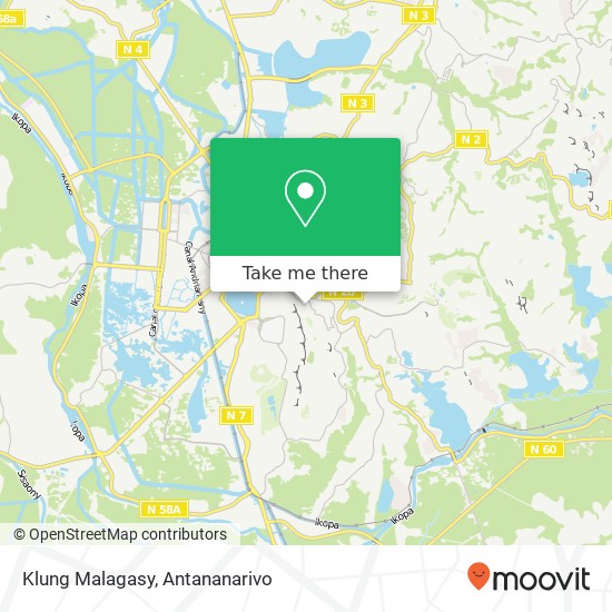 Klung Malagasy map