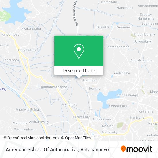 American School Of Antananarivo map