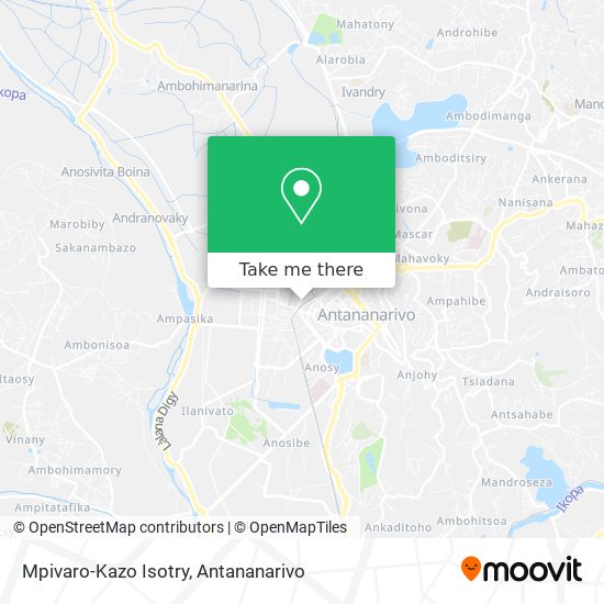 Mpivaro-Kazo Isotry map