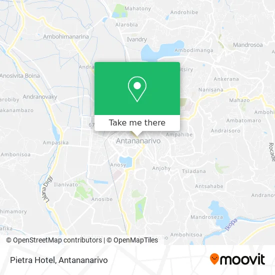 Pietra Hotel map