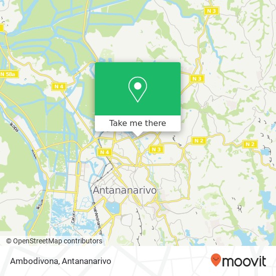 Ambodivona map