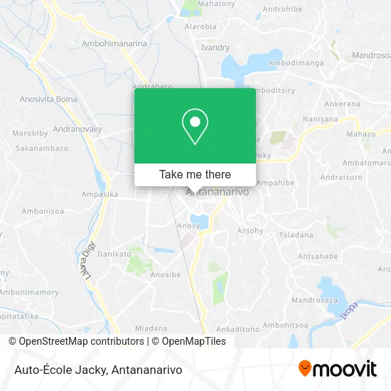 Auto-École Jacky map