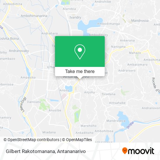 Gilbert Rakotomanana map