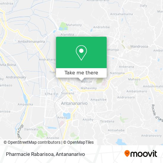 Pharmacie Rabarisoa map