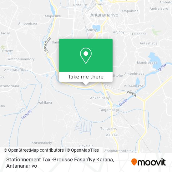Stationnement Taxi-Brousse Fasan'Ny Karana map