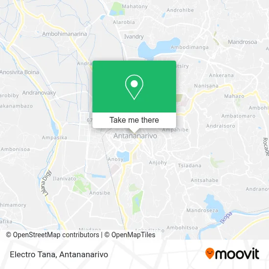 Electro Tana map