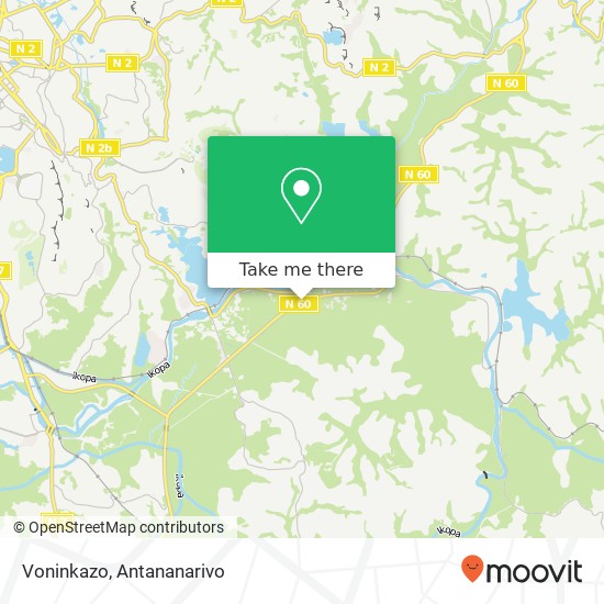 Voninkazo map