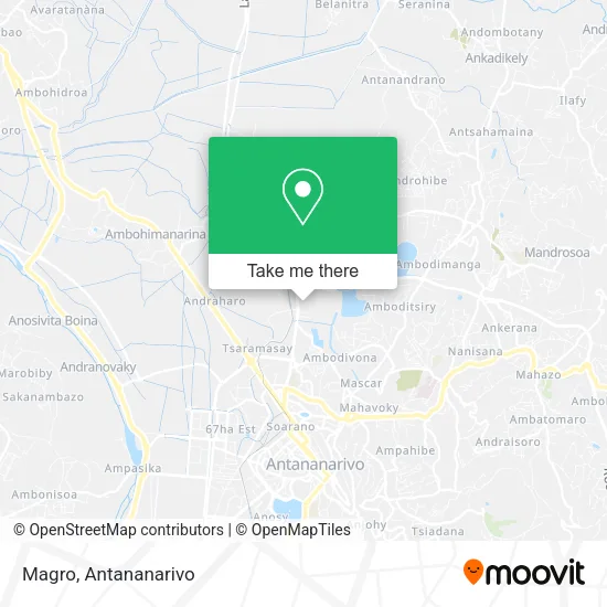 Magro map