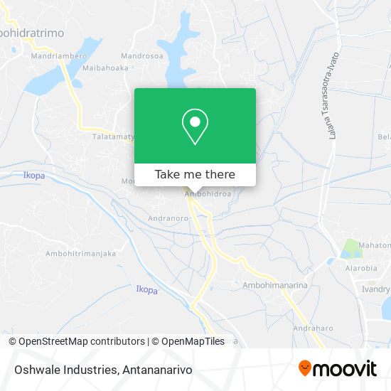 Oshwale Industries map