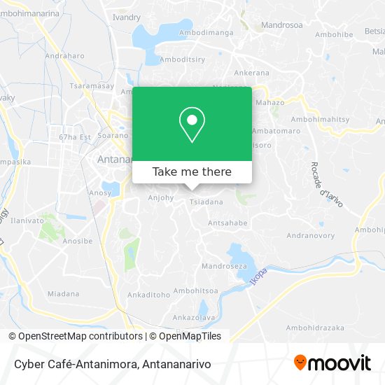 Cyber Café-Antanimora map