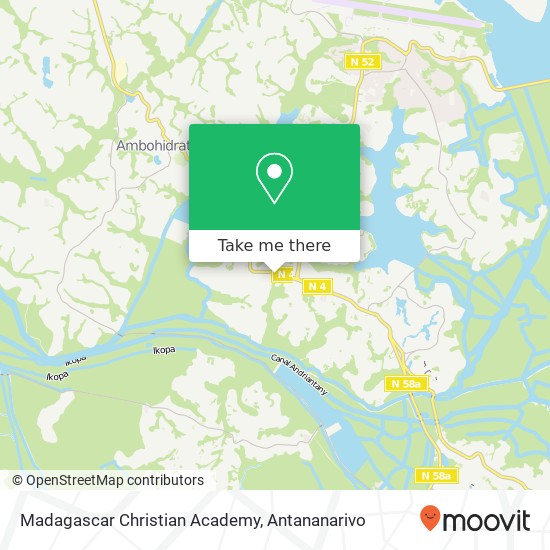 Madagascar Christian Academy map