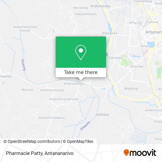 Pharmacie Patty map