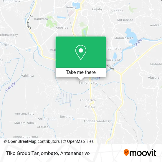 Tiko Group Tanjombato map