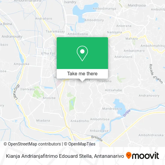Kianja Andrianjafitrimo Edouard Stella map