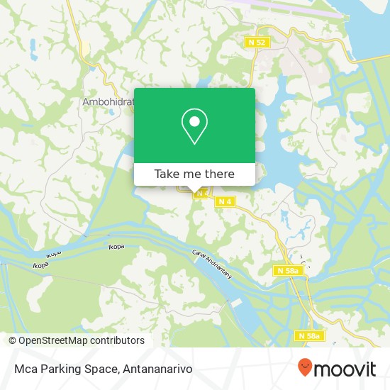 Mca Parking Space map