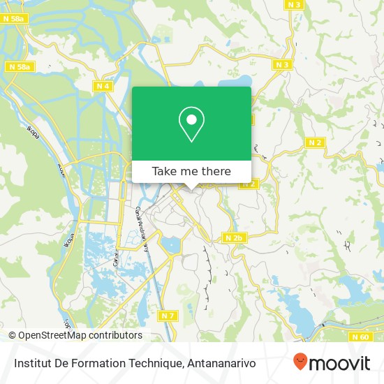 Institut De Formation Technique map