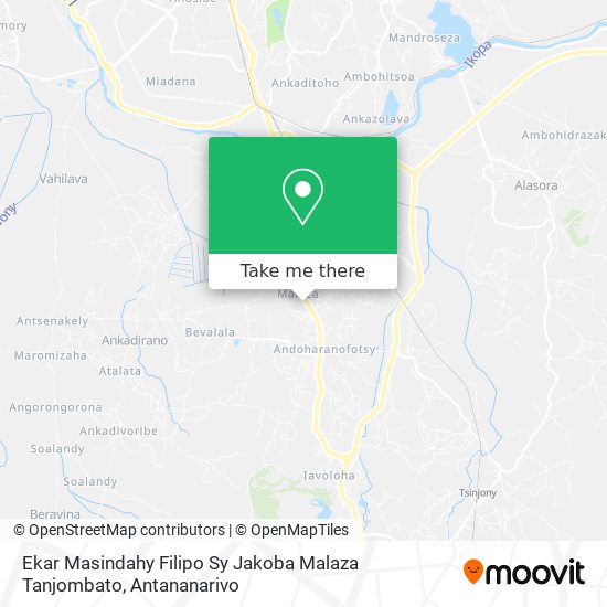 Ekar Masindahy Filipo Sy Jakoba Malaza Tanjombato map