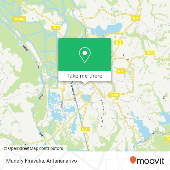 Manefy Firavaka map