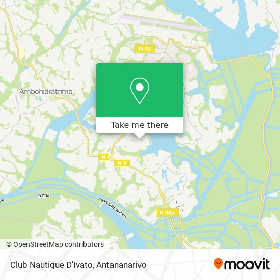 Club Nautique D'Ivato map