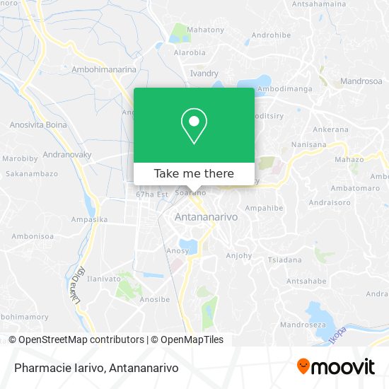 Pharmacie Iarivo map