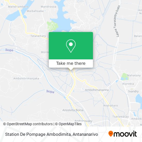 Station De Pompage Ambodimita map