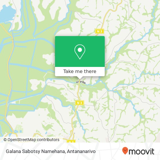 Galana Sabotsy Namehana map