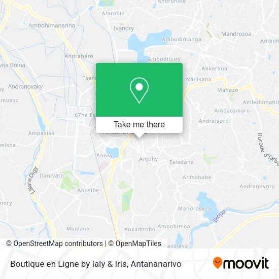 Boutique en Ligne by Ialy & Iris map