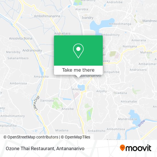 Ozone Thai Restaurant map