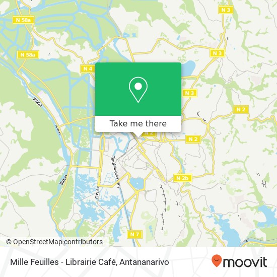 Mille Feuilles - Librairie Café map