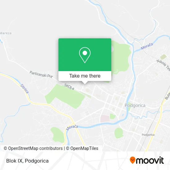 Blok IX map