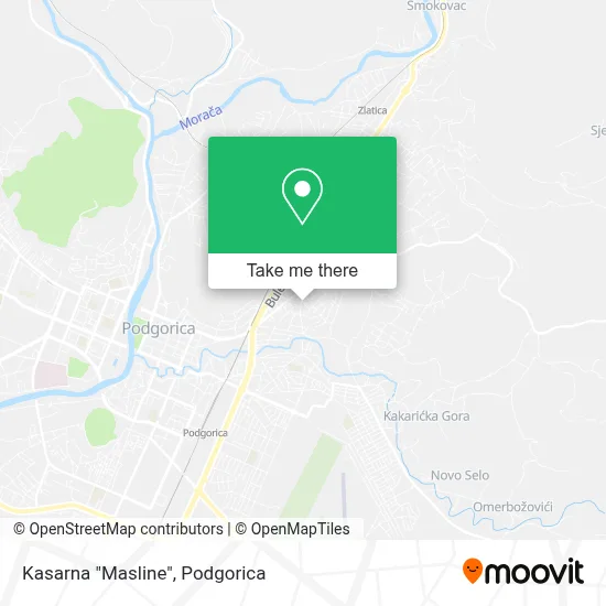 Kasarna "Masline" map