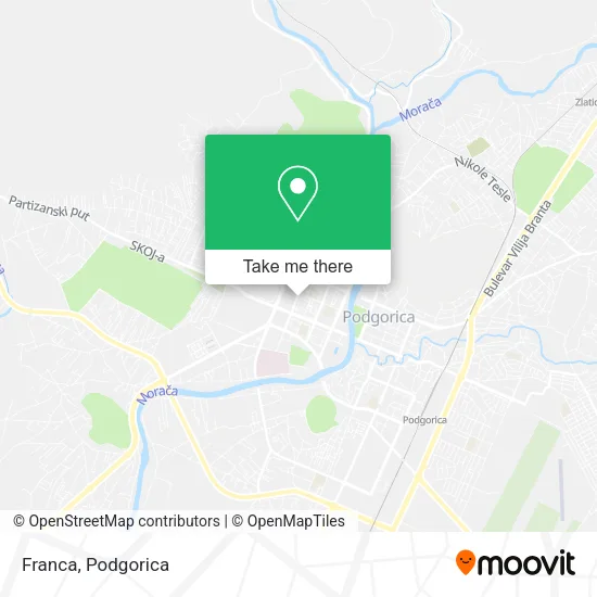 Franca map