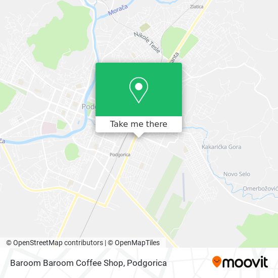 Karta Baroom Baroom Coffee Shop