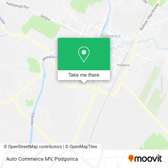 Auto Commerce MV map